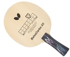     BUTTERFLY !  BUTTERFLY Balsa Carbo X5+ BUTTERFLY Tenergy 05