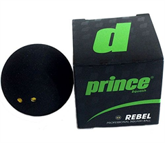 Мяч для сквоша Prince Rebel 1 желтая точка (1 мяч)