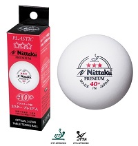 Мячи для настольного тенниса Nittaku 40+