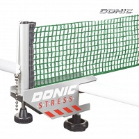 Сетка для настольного тенниса с креплением Donic STRESS серый/зеленый