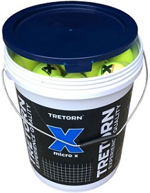 Теннисные мячи Tretorn Micro X Treiner 72 мяча (ведро)