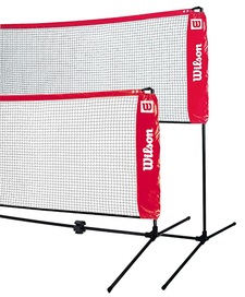 Теннисная сетка Wilson Tennis Net 3,2 м (трансформируется для игры в бадминтон и падл)