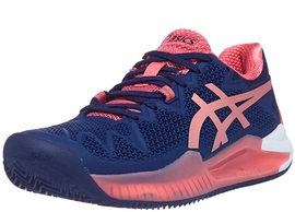 Теннисные кроссовки Asics Gel-Resolution 8 Clay Pink/Blue (для женщин)