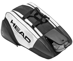Теннисная сумка Head Djokovic 12R Monstercombi 2021 (Черный/Белый)
