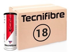 Теннисные мячи X-ONE Tecnifibre (72 мяча - коробка) В ЖЕЛЕЗНОЙ БАНКЕ! (4*18)